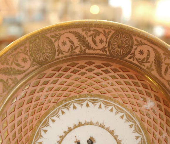 19th c. Armorial Dessert Plate for the House of Newton